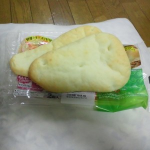 ヤマザキパンのナン　中身