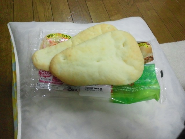ヤマザキパンのナン　中身